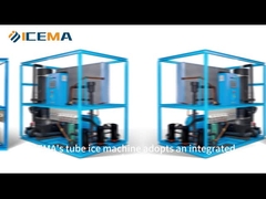 Frosty Behemoth verkent het koelwonder van een 2 T tube-ijsmachine