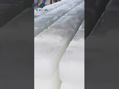 Inbedrijfstelling van de fabriek van blok-ijsmachines