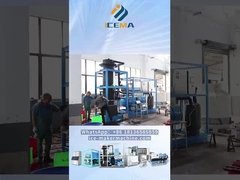 Grote buis-ijsmachine in gebruikneming