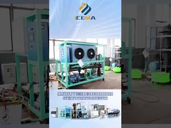 Plaats van inbedrijfstelling van kleine industriële ijstblokmachines