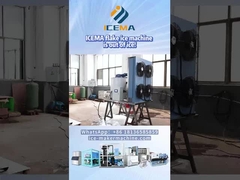 Vlak-ijsmachine in gebruikneming