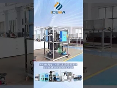 ICEMA-buis-ijsmachine in bedrijf