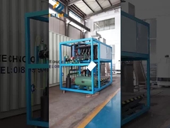 ICEMA-ijsmachine met een directe koelblok van 1 ton