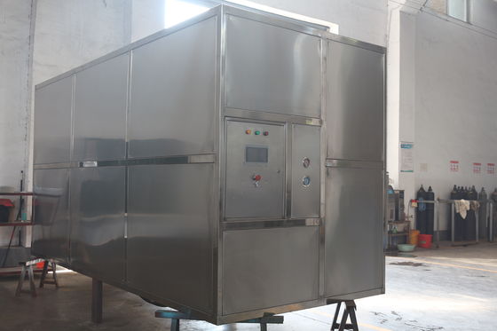 5T/24H industriële ijsblokjesmachine RVS 304