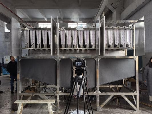 Automatisch Ijsblokje die tot Machine maken Industriële 8T/24h voor van de de Drankindustrie van de Koffiewinkel het Ijsfabriek