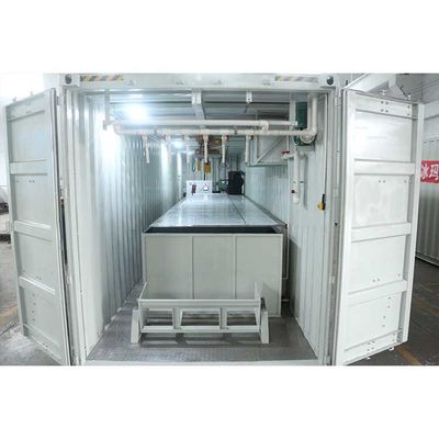 Automatische Container Ijsmachine 220V 380V 410V 415V 440V 460V Voor Verse Zeevruchten verkopen Ijs Visserij