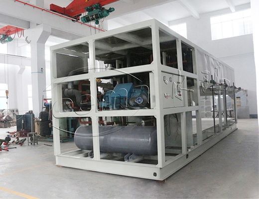 Van de het Ijsmachine van het R22r404a het Directe Koelblok Industriële Zoet water 10 Ton
