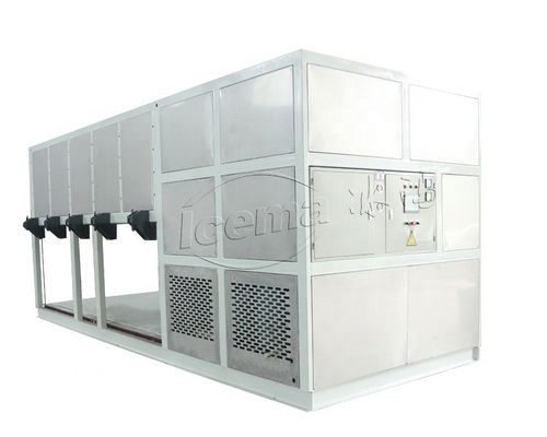 Van de het Ijsmachine van het R22r404a het Directe Koelblok Industriële Zoet water 10 Ton