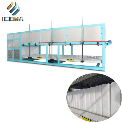 CE-goedgekeurd visserij Zeevruchten 20 ton automatische blok-ijsmachine met directe koeling