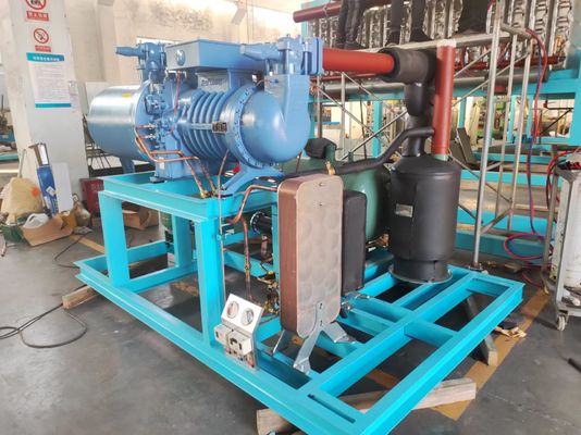 6450*2360*2530mm L*W*H droog-ijsblokmachine voor een dagelijkse capaciteit van 1-10 ton