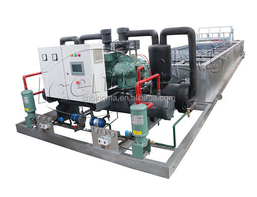CE 15 ton industriële blokijsmachine 70.5KW 380V