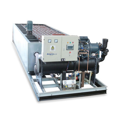 25T/24H Pekel Koelblok Ijsmachine Industrieel Zout Water