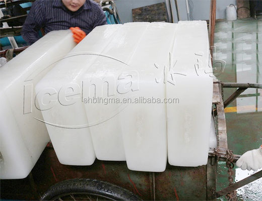 25T/24H Pekel Koelblok Ijsmachine Industrieel Zout Water