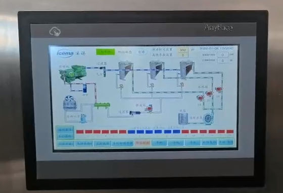 3T/24h industriële Ijs het Maken Machine Automatisch Groot Ijsblokje voor Koffie Winkelen/Drank/de Industrie/Ijsfabriek