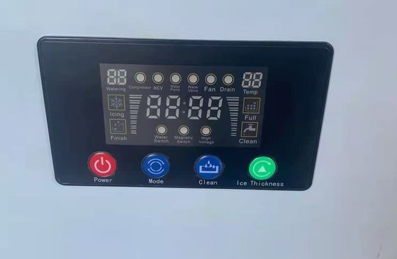36kg/24H kleine commerciële automatische ijsblokjesmachine