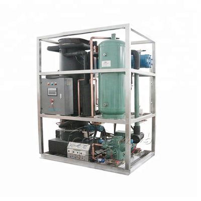 Industriële buis-ijsmachine 3T/dag CE commerciële buis-ijsmachinesysteem voor vers bewaren