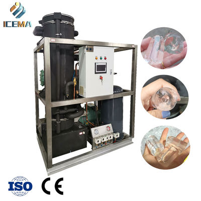 5T/24H Tube Ice Making Machine Industrieel Voor Koel Drankje / Bar / Restaurant