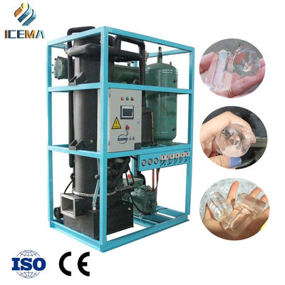 1 Periode Ice Tube Maker Machine met 1T/24h Output Capaciteit