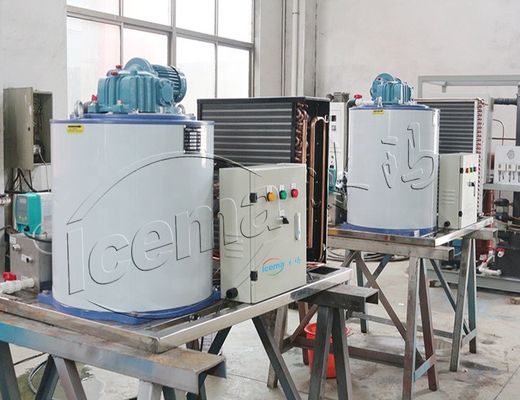 van het de Vlokijs van 5T 8T 10T Zoetwater van de de Machine15t 20T 25T 30T Industriële Vlok het Ijsmachines