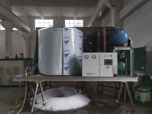 20 ton zoetwaterschilferijsmachine Directe koeling