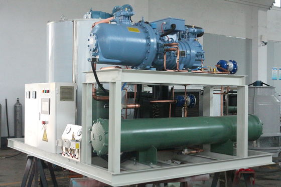 20 ton zoetwaterschilferijsmachine Directe koeling