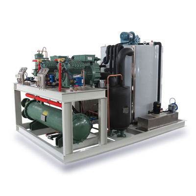 Automatisch ijsopslagsysteem 8000 kg/24 uur Vlokken ijsmachines Commerciële industrie