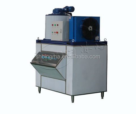1 Ton Zoetwater Vlokijsmachine Commercieel 380V 220V