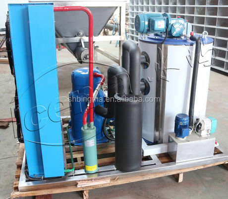 30 Ton Zoetwater Vlokijsmachine 220V Automatisch industrieel