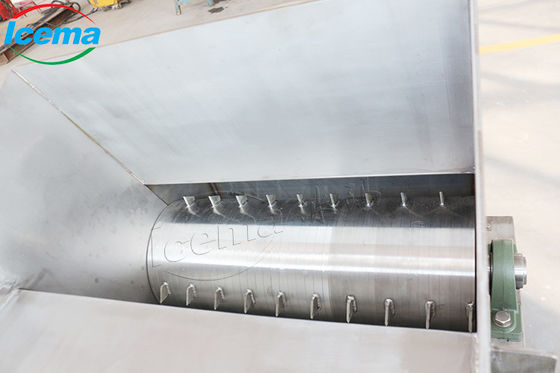 Roestvrijstalen commerciële ijsbrekermachine 200kg/min