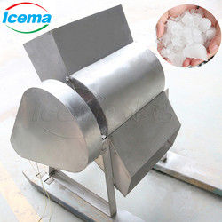 100kg/Min Industriële Ijsblokjes Crusher Machine Handmatig Elektrisch