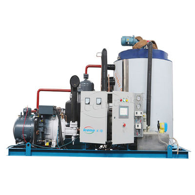 5 ton commerciële zeewaterschilferijsmachine 20,5 kW
