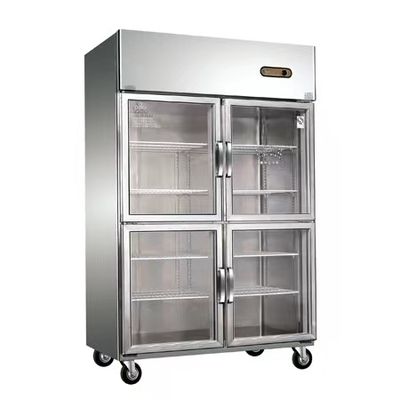 780L de Ijskastdiepvriezer van keukenworktable met Vier Deuren