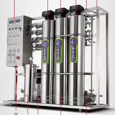 Goede prijs Fabrieksdirect Hoogwaardige 1000L/H waterreiniger Filtermachine Omgekeerde osmose Waterreiniger voor het maken van ijs/water online