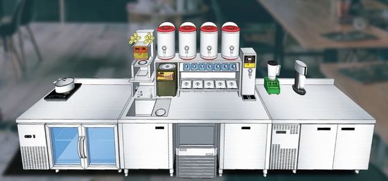340L Bar Type Werkbank Koelkast Onder Bar Koelkast