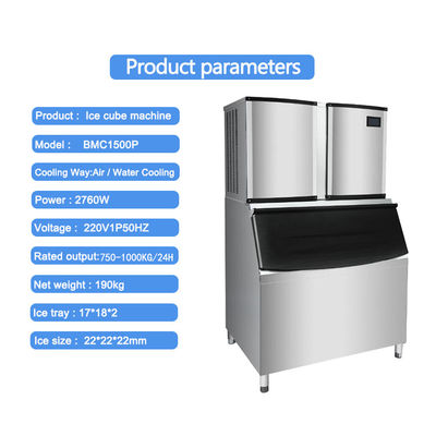 681kg 300kg 400kg 500kg/24h voor Voedsel Drank Winkels Hotels Koffiebar