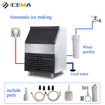 220V commerciële ijsblokjesmachine