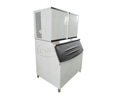 Hoogproductieve commerciële ijsblokjesmachine met een capaciteit van 480 kg
