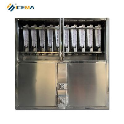 Restaurant Supermarkt 5T Automatisch besturingssysteem Industriële ijsblokjesmachines