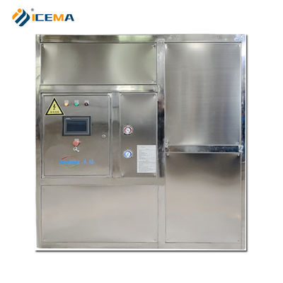 Industriële 5 ton 10 ton ijsblokjes maken machine met 19X21X6 ijs raster nummer van ICEMA
