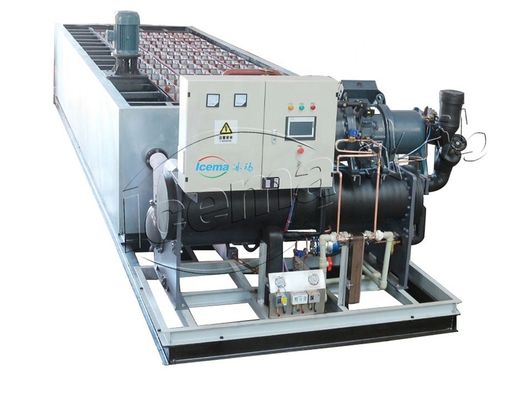 Professionele ijstblokmachine met automatische werking en 5 ton dagelijkse productie