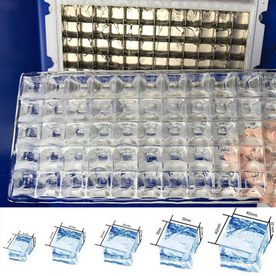 DORIN Compressor Ice Cube Maker Machine Ideaal voor voedselwinkels en kleine bedrijven