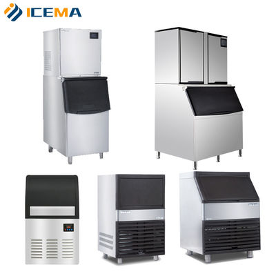 DORIN Compressor Ice Cube Maker Machine Ideaal voor voedselwinkels en kleine bedrijven