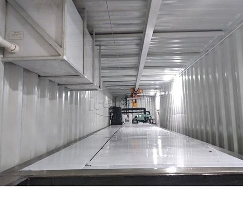 Voedingswinkel Industriële container blok ijsmaker Ijsgewicht 25kg 50kg 100kg Consumptie