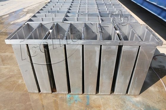 Voedingswinkel Industriële container blok ijsmaker Ijsgewicht 25kg 50kg 100kg Consumptie