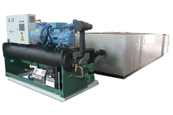 600 kg industriële ijstblok-ijsmachine op maat voor energiewinning