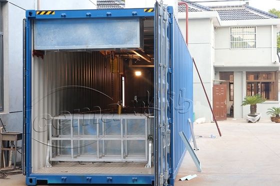 RefComp Compressor 31.25KW 8T Container Block Ice Machine Afneembaar voor haven en kade