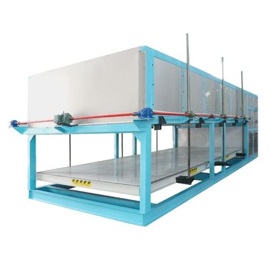 Lucht/waterkoeling 20 ton Bloc-ijsmachine op maat Industrieel ijs 85,5 kW