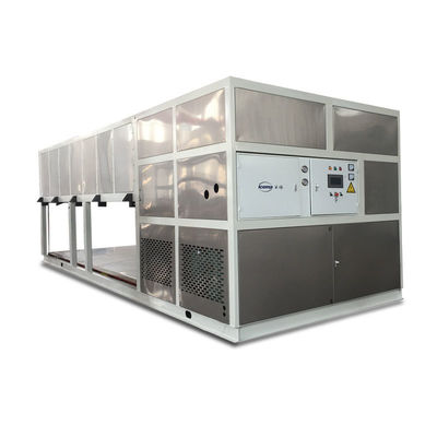 Ontwerp 15 ton industriële ijsmachine Direct koelblok ijs B 320x120x800 mm