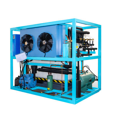 1 ton industriële ijsmachine met directe koeling en andere ijsopslagcapaciteit