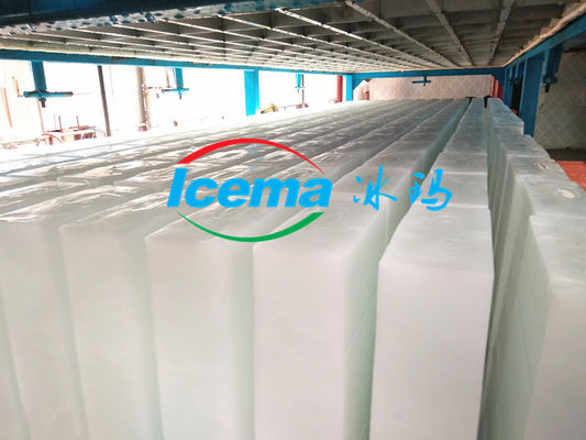 5 ton industriële ijsmachine met directe koeling en koelmiddel R404A/R22